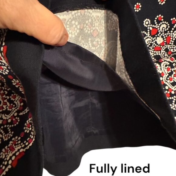 ❤️TALBOT'S COTTON/SPANDEX FULLY LINED SKIRT SIZE: 16 - Picture 3 of 5